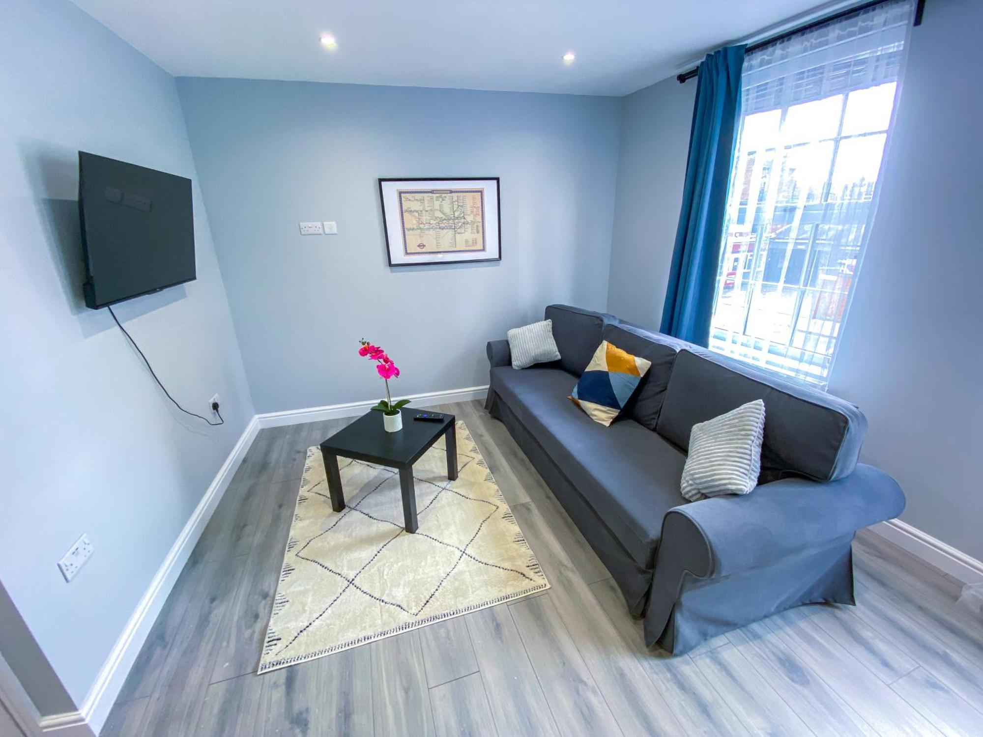 Modern 1-Bedroom Flat, 5 Guest, London - F2 外观 照片